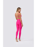 Top alcinha DROP SHOT BASIC - Rosa Neon