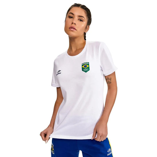 CAMISETA MANGA CURTA FEMININA TRAVEL TIME BRASIL MORMAII