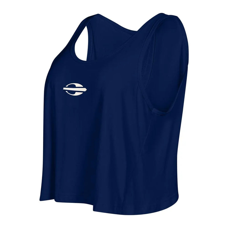 REGATA FEMININA CROPPED BEACH SPORTS MORMAII 2776 AZUL MARINHO