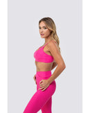Top alcinha DROP SHOT BASIC - Rosa Neon