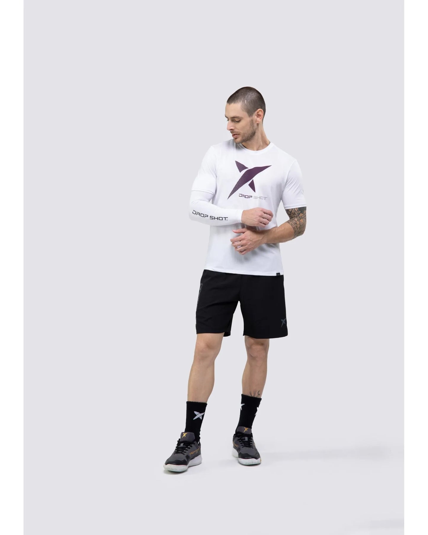 Camiseta DROP SHOT GAME 2.0 - Branco