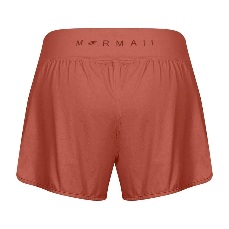 SHORTS DUPLO FEMININO BEACH SPORTS MORMAII 2778B TERRACOTA