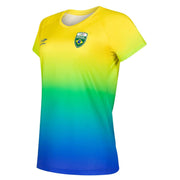 CAMISETA MANGA CURTA FEMININA DEGRADE TIME BRASIL MORMAII 076S