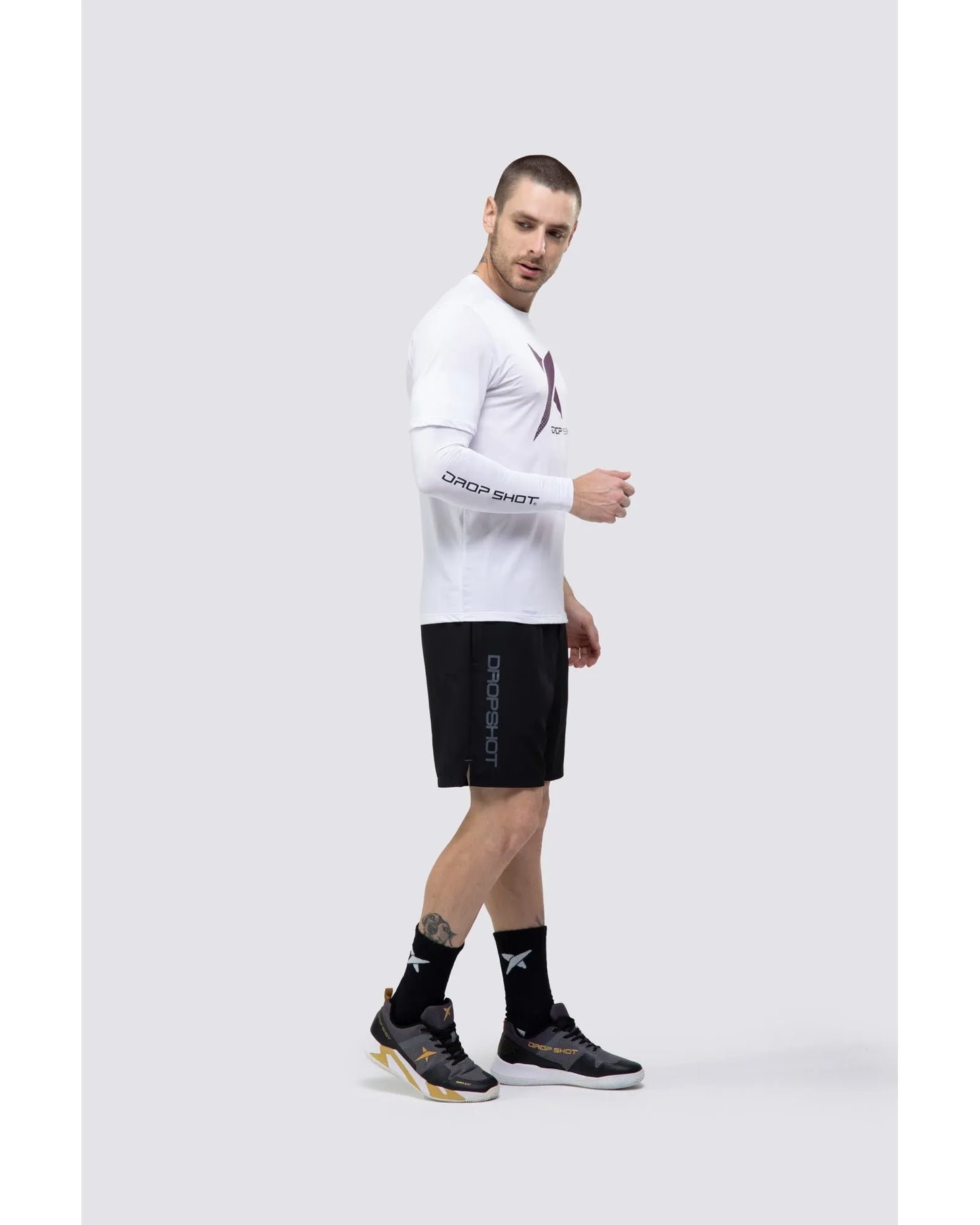 Camiseta DROP SHOT GAME 2.0 - Branco