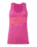 Regata feminina DROP SHOT ENJOY 3.0 - Rosa Neon