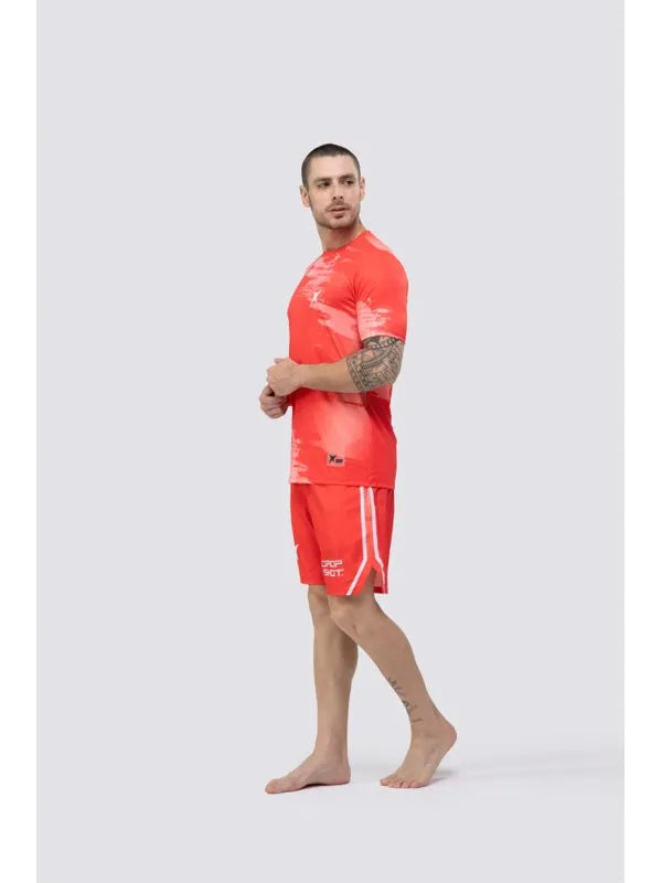 Camiseta DROP SHOT NIKITA 3.0 - Vermelho