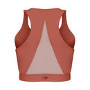 TOP NADADOR FEMININO BEACH SPORT TELA MORMAII 2902 TERRACOTA