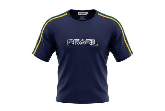 CAMISETA MANGA CURTA FEMININA TIME BRASIL MORMAII 074S
