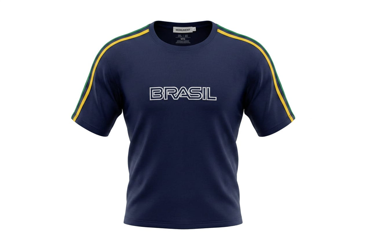 CAMISETA MANGA CURTA FEMININA TIME BRASIL MORMAII 074S