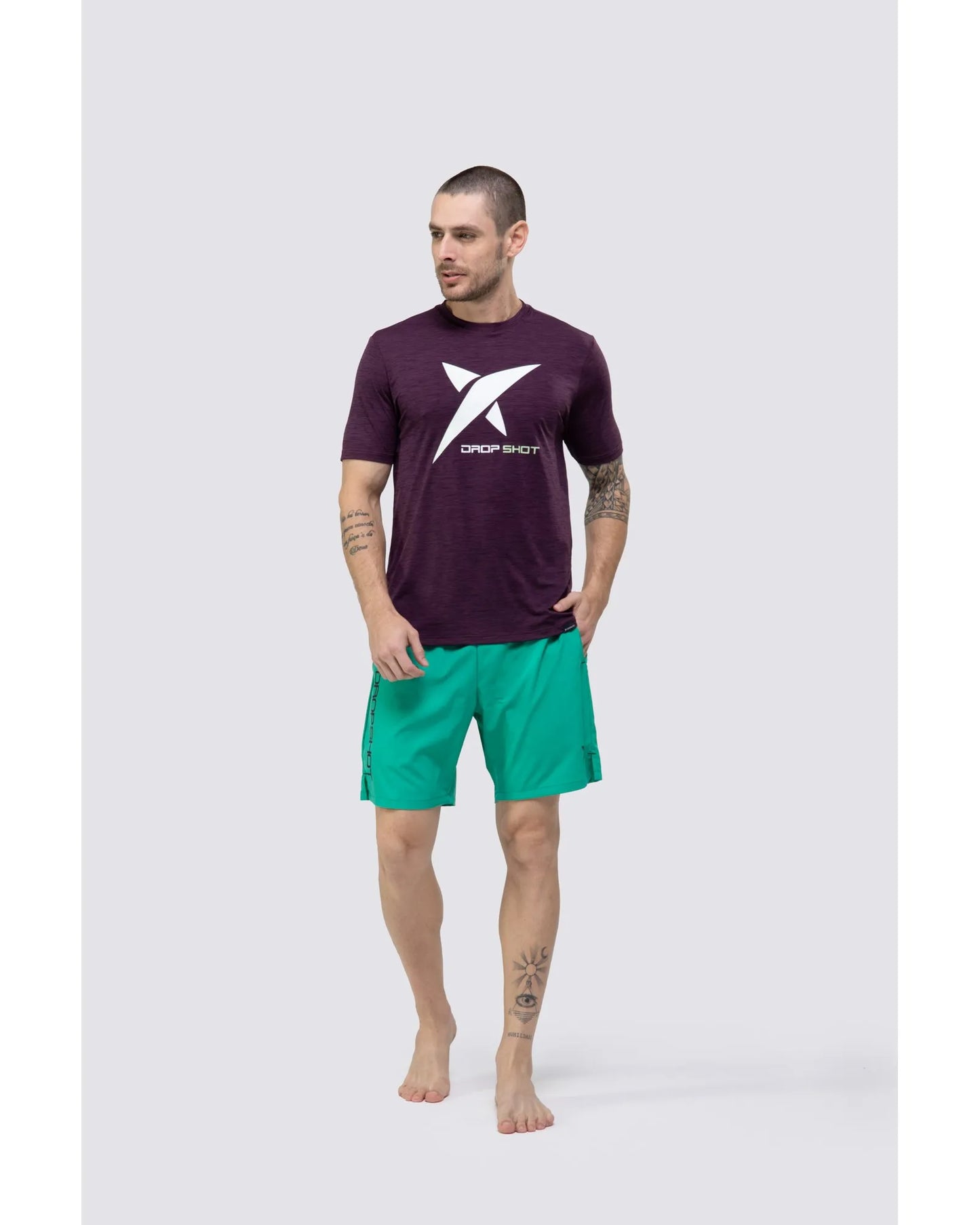 Camiseta DROP SHOT GAME 2.0 - Roxo