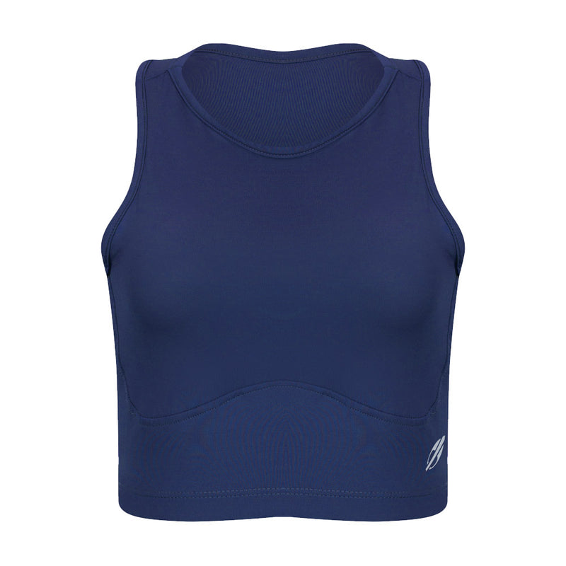 TOP CROPPED FEMININO BEACH SPORTS MORMAII 2900 AZUL MARINHO