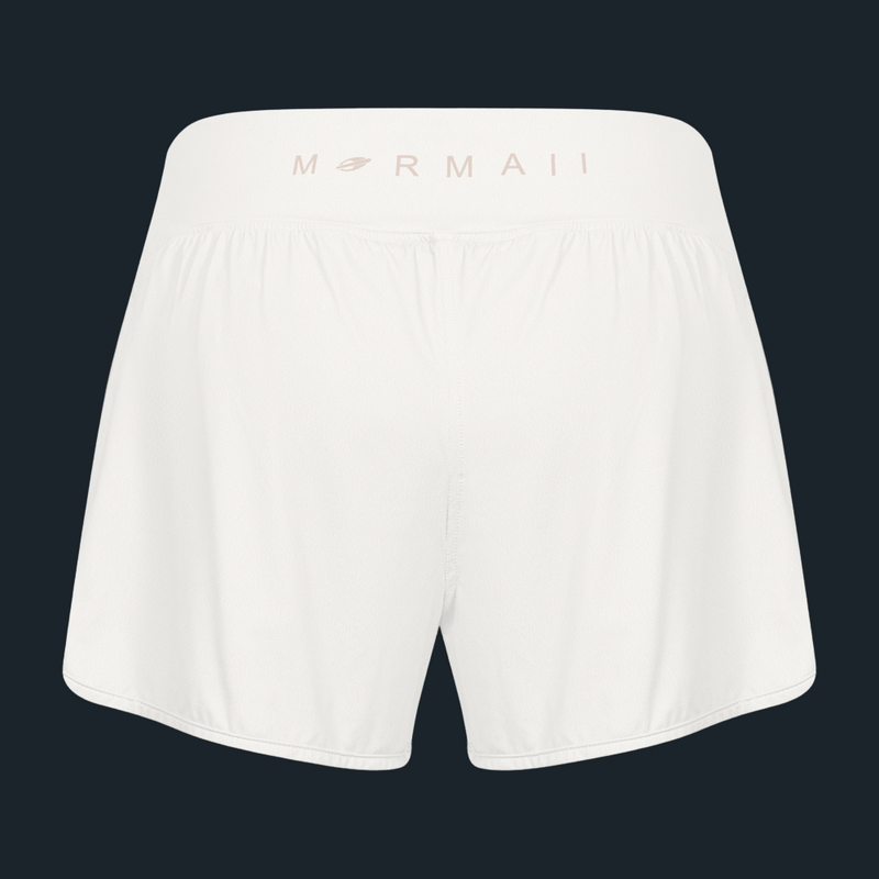 SHORTS DUPLO FEMININO BEACH SPORTS MORMAII 2778B OFF WHITE
