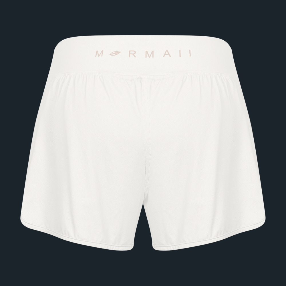SHORTS DUPLO FEMININO BEACH SPORTS MORMAII 2778B OFF WHITE