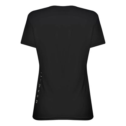 CAMISETA FEMININA MANGA CURTA DECOTE V BEACH SPORTS MORMAII 2733 - Preto