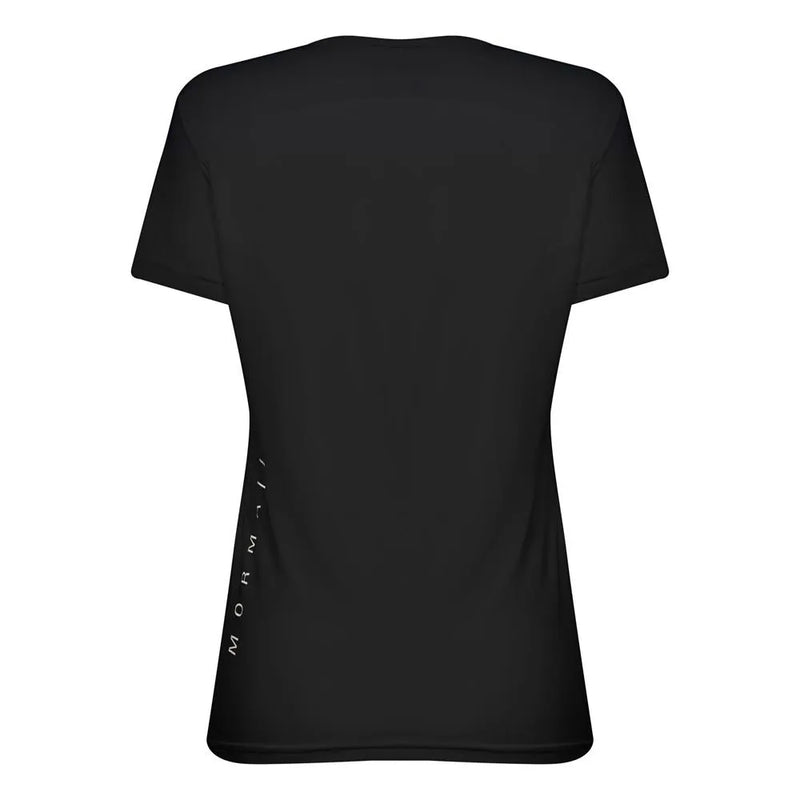 CAMISETA FEMININA MANGA CURTA DECOTE V BEACH SPORTS MORMAII 2733 - Preto