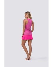 Regata feminina DROP SHOT ENJOY 3.0 - Rosa Neon