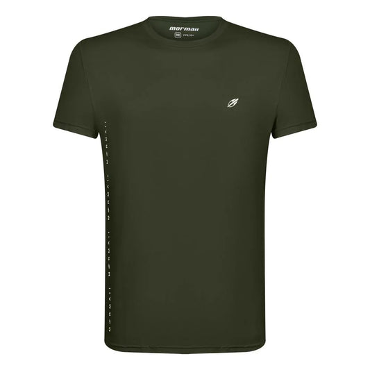CAMISETA MASCULINA MANGA CURTA BEACH SPORTS MORMAII 2788 VERDE MILITAR