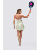 Vestido + short DROP SHOT GRETA  - Verde/Rosa