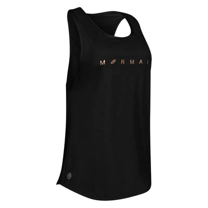 REGATA FEMININA LINHA SAMANTHA BARIJAN BEACH TENNIS MORMAII 2025 PRETO