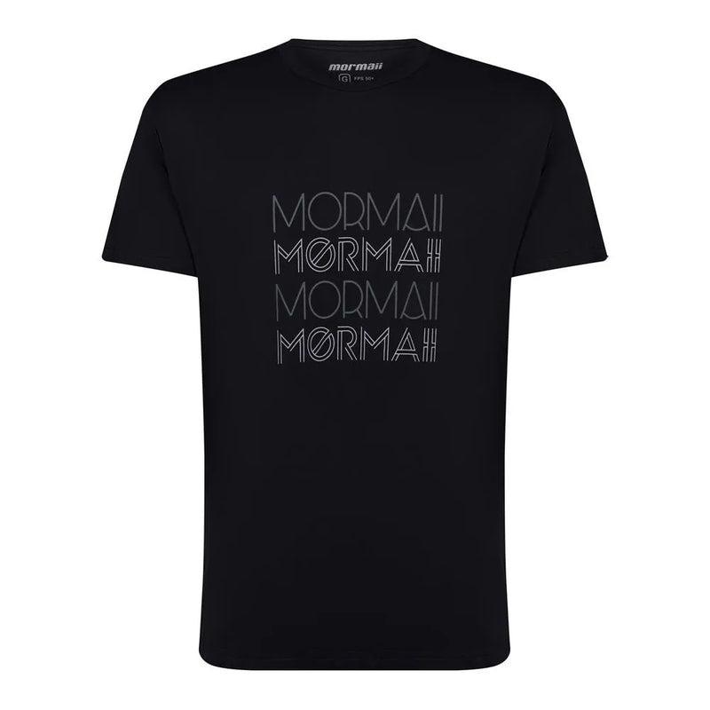 CAMISETA MASC MC BEACH SPORTS MORMAII 2740 PRETO