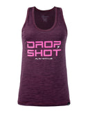 Regata feminina DROP SHOT ENJOY 3.0 - Roxo