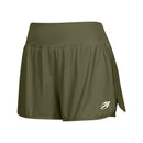 SHORTS DUPLO FEMININO BEACH SPORTS MORMAII 2778B Verde Militar
