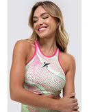 Top DROP SHOT GRETA - Verde/Rosa