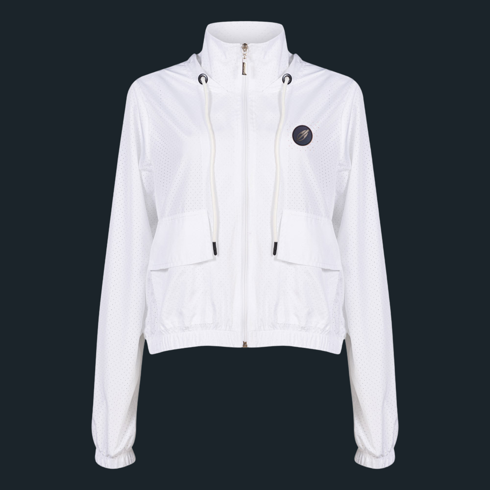 JAQUETA CORTA VENTO FEMININA SPORTS MORMAII 2942 BRANCO