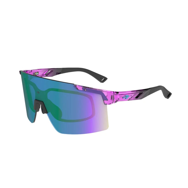 OCULOS SOL MORMAII GRAND TOUR 4  ROSA TRANSL BRILHO/ L VERDE REVO ESP