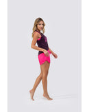 Regata feminina DROP SHOT ENJOY 3.0 - Roxo