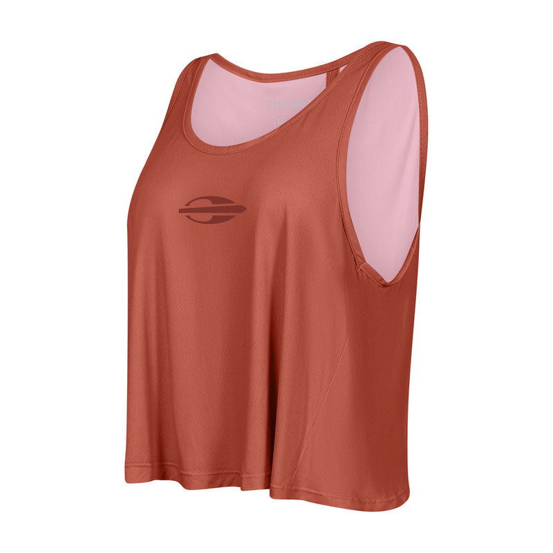 REGATA FEMININA CROPPED BEACH SPORTS MORMAII 2776B TERRACOTA